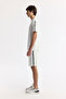 Men's Ecru Crew Neck Printed Bi-Stretch Interlock Regular Fit T-Shirt A51Y1150 - 3
