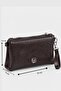 Multi-Compartment Hand and Shoulder Bag - Bitter Brown - 4