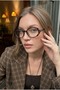 Senna Women's Leopard Frame Blue Block Blue Light Filter Screen Glasses