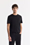 Men's Black Soft Touch Cotton Slim Fit Trousers B003038 - 7