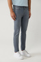 Men's Gray Distressed Washed Stretch Berlin Slim Fit Jean Pants A41Y3512 - 4