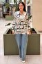Patterned knit cardigan - 3