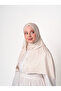 Cross Model Lycra Hijab Shawl - Light Beige - (St280), (Id 2928012) - 2