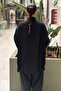 High Collar Slim Flared Detailed Shirt - 4