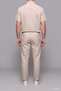 Regular Fit Pleated Beige Trousers I0045Ax26Hs - 3
