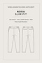 Men's Mink Soft Buttoned Double Leg Slim Fit Trousers with Elastic Sides A42Y3007 - 7