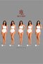 Women's Panties Lycra Stretchy Cotton 5 Pack High Waist Panties White - 2