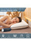 Visco Orthopedic neck support sleep pillow 60x40x13 |   Hypoallergenic memory foam - 7