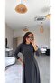 Anthracite Accessory Detailed Knitwear Dress - 4