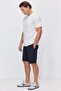 Men's Elastic Waist Pocketed Shorts - 2