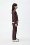 Girl's Side-Striped Trousers - 3