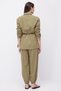 Women's Elastic Leg Linen Trousers - 6