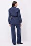 Women's Elastic Waist Linen Trousers - 6