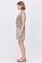 Women's Linen Blend Pleated Shorts - 3