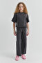 Girl's Elastic Waist Sweat Bottoms - 2
