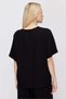 Women's Crinkle Textured Crew Neck Blouse - 6