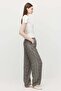 Women's Patterned Pair Pocketed Pants - 2