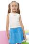 Girl's Cut Out Detailed Blouse
