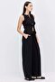 Women's Lace Detailed Loose-Fit Trousers - 3