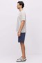 Men's Shorts with Elastic Waist and Ties - 3