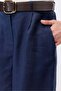 Women's Linen Blend Pleated Shorts - 7