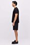 Men's Shorts with Elastic Waist and Ties - 4