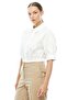 Women's Half Sleeve Poplin Crop Shirt - 3