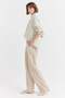 Women's Pleated Wide-Leg Pants - 3