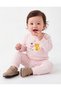 Baby Girl Seasonal 2-Piece Set Cat and Zebra Printed Long Sleeve Cotton Comfortable Daily Set