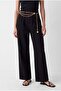 Women's Pleated Wide Leg Trousers - 5