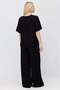 Women's Crinkle Textured Wide Leg Double Breasted Tie-Up Trousers - 7