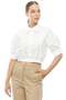 Women's Half Sleeve Poplin Crop Shirt - 2