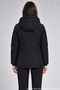 Women's Black Fur-Lined Waterproof Windproof Hooded Winter Jacket & Coat & Parka - 4