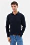 Men's Polo Neck Knitwear Sweater