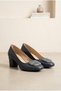 Pantofi cu toc cu vârf tocit - 3