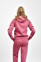 Dusty Rose Three-Thread Brushed Inside Compact Tracksuit Set - 5