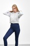 Gray Short Kangaroo Pocket Zippered Three Thread Sweat Cardigan