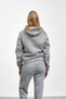 Gray Three Thread Inside Sha Fleece-Lined Compact Tracksuit Set - 4