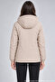 Women's Stone Fur-Lined Water and Windproof Hooded Winter Coat & Jacket & Parka - 4