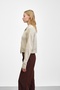 Stone Collar Buttoned Knit Cardigan - 2