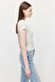 Women's Lettered Crew Neck T-Shirt - 3