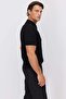 Men's Textured Polo Collar Knitwear T-Shirt - 3