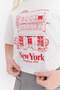 Girl's Printed Detailed T-shirt - 6