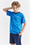 Men's T-Shirt with Text Print Detail - 3