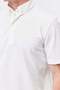 Men's Textured Polo Neck T-Shirt - 5