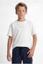 Boy's Text Printed Oversize Basic T-Shirt - 6