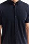 Men's Short Sleeve Textured Shirt - 8