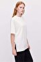 Women's Oversized T-Shirt with Side Slits - 5