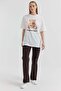 Women's Teddy Bear Printed T-Shirt - 7