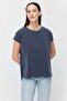 Women's Crew Neck Short Sleeve Blouse